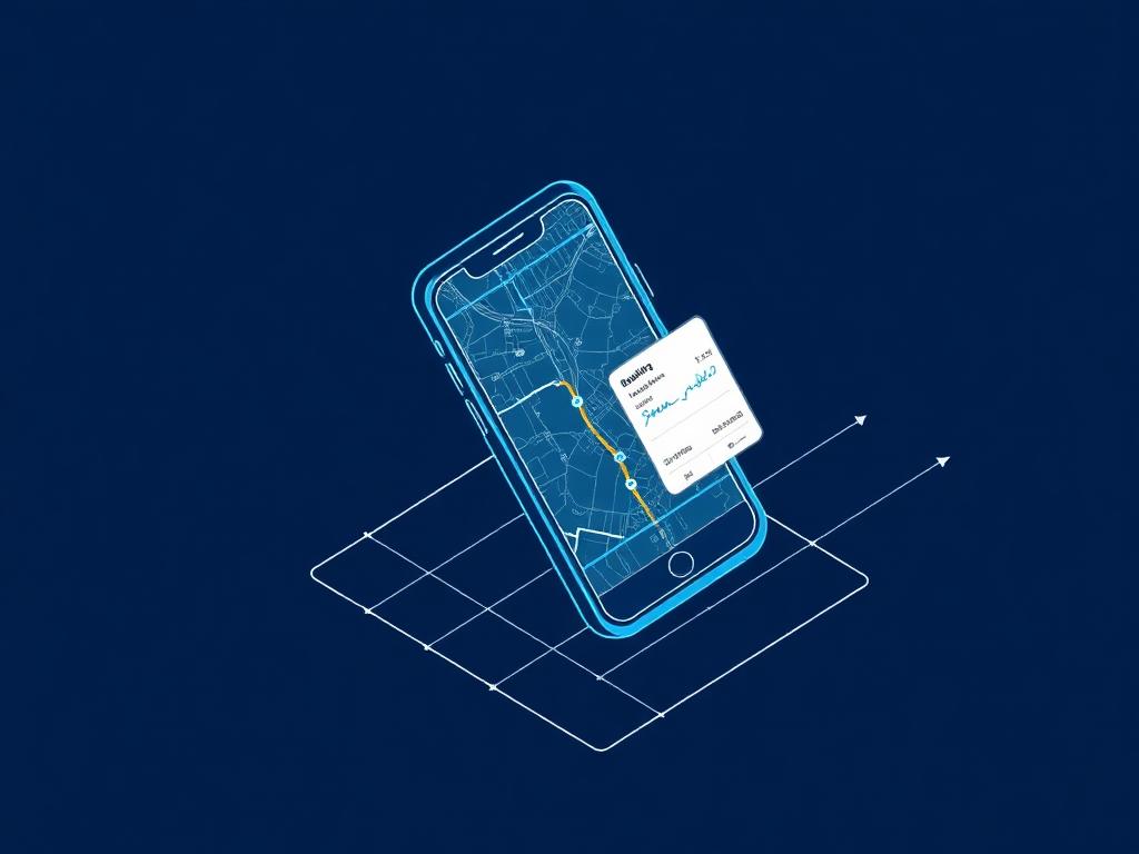 Illustration — Field app for a delivery team
